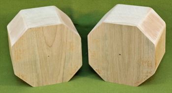 Bowl #602 - Maple Bowl Blanks ~ Set of Two ~ 4" x 3" High ~ $21.99